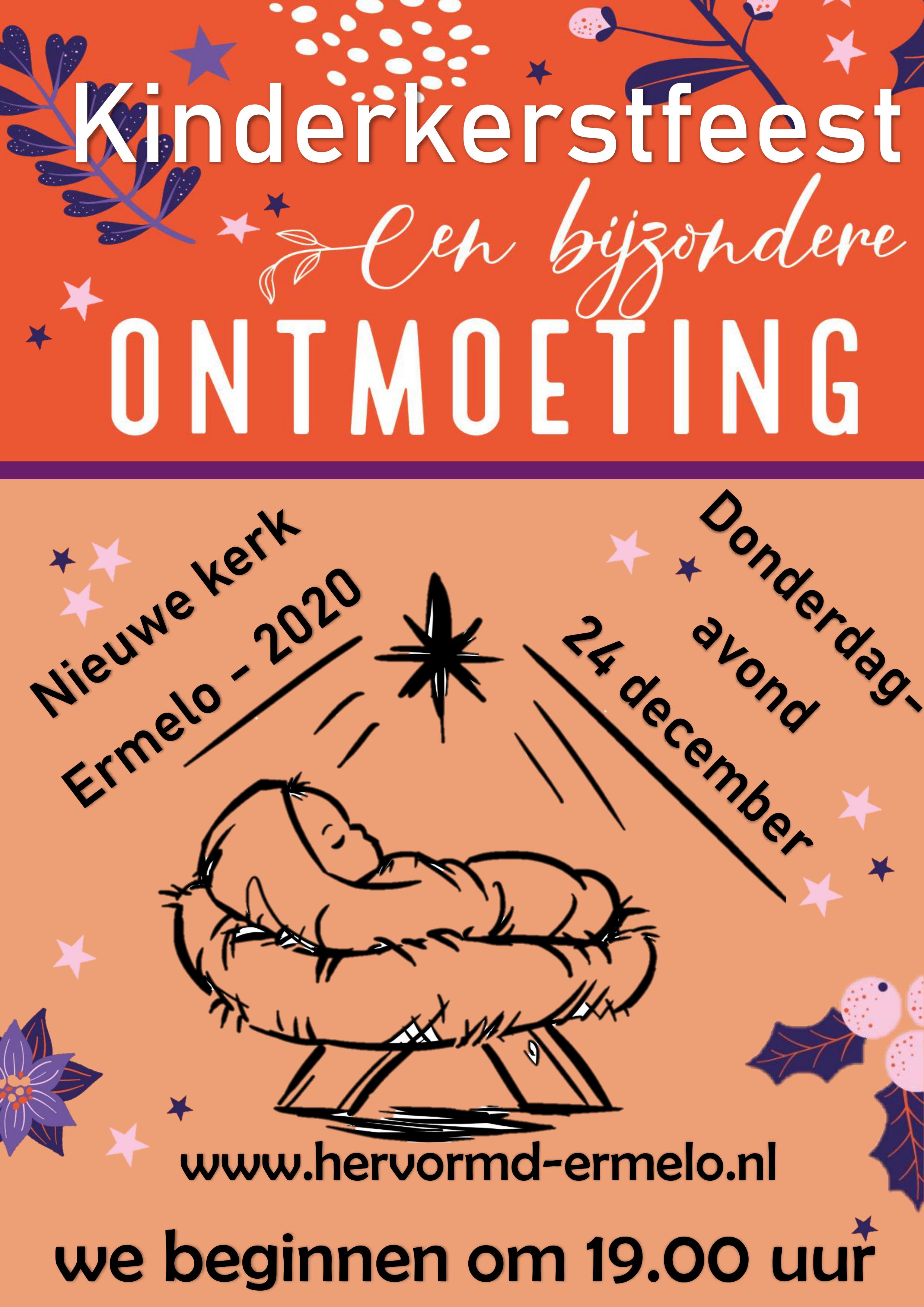 Online Kerstviering zondagsschool en clubs